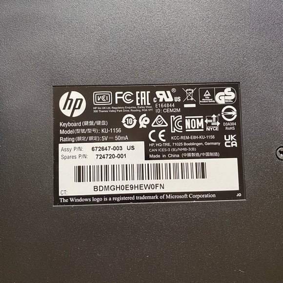 HP Keyboard & Mouse *New* - Picture 4 of 4